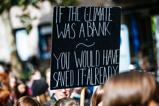 Group of activists during a protest