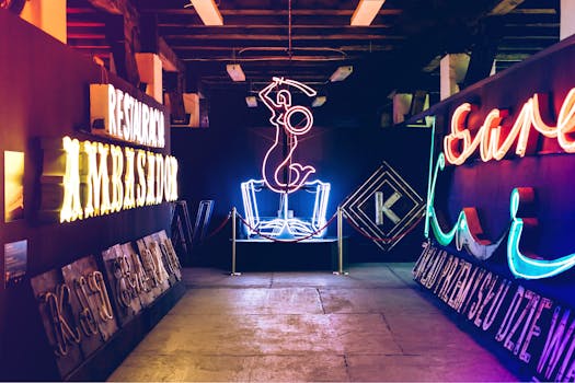 Neon Museum Signage