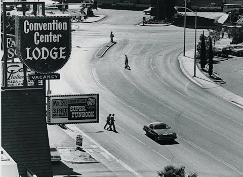 historic Las Vegas street